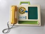 Retro vintage telefoon fisher price 1978, Kinderen en Baby's, Speelgoed | Fisher-Price, Speelset, Gebruikt, Ophalen of Verzenden