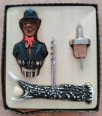 Coffret Ancien avec bouchon verseur et Tire Bouchon, Collections, Collections complètes & Collections, Enlèvement ou Envoi