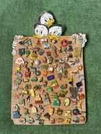 108 pin’s collection Disney, Coca-Cola, Jupiler, Foot, sport, Verzamelen, Speldjes, Pins en Buttons, Ophalen, Gebruikt, Merk, Speldje of Pin