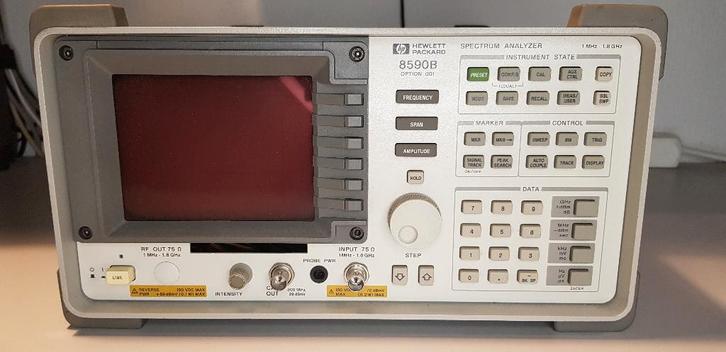 Analyseur de spectre Hewlett Packard 8590B, Bricolage & Construction, Instruments de mesure, Utilisé, Autres appareils de mesure ou compteurs