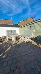 Te koop: Loungeset buiten, Tuin en Terras, Tuinsets en Loungesets, Ophalen, 4 zitplaatsen, Bank, Loungeset