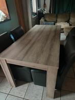 Table à manger rectangulaire 180 cm  gris, Enlèvement, Comme neuf