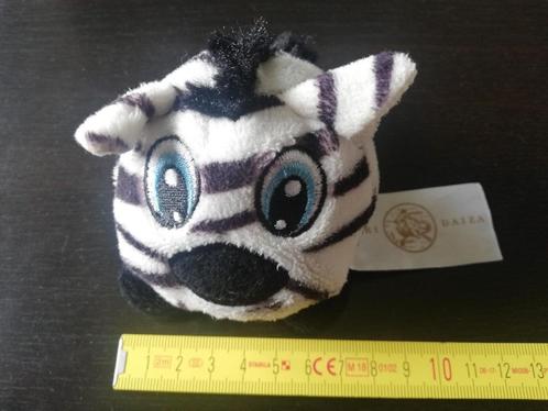 Kleine pluche knuffel teddy zebra pairi daiza, Kinderen en Baby's, Speelgoed | Knuffels en Pluche, Ophalen of Verzenden