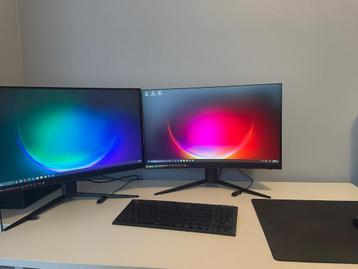 Volledige gamerconfiguratie — RTX 3060 Ti, 2x 144Hz-schermen beschikbaar voor biedingen