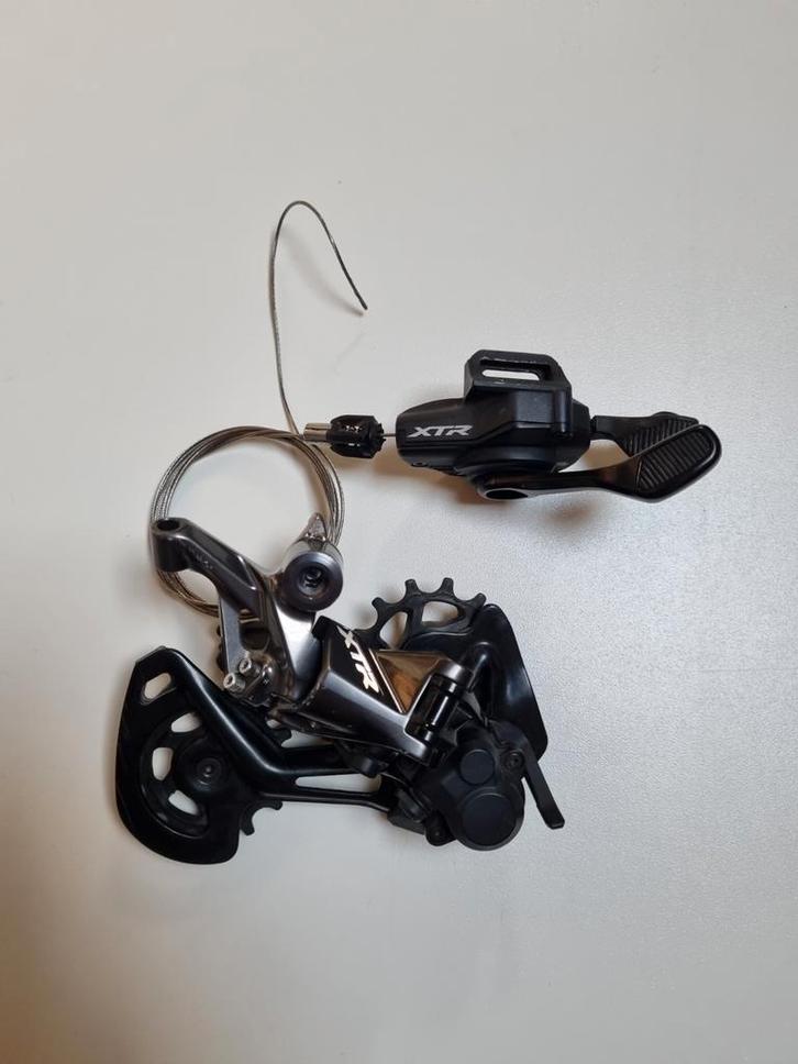 XTR derailleur en versnellingspook met 12 versnellingen, Fietsen en Brommers, Fietsonderdelen, Zo goed als nieuw, Mountainbike