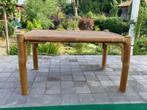 Tuin eet-tafel echte bamboe, Tuin en Terras, Ophalen, Gebruikt, Overige materialen, Eettafel
