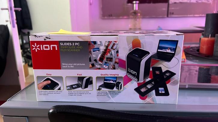ION  SLIDES 2 PC, Computers en Software, Scanners, Diascanner, Ophalen of Verzenden