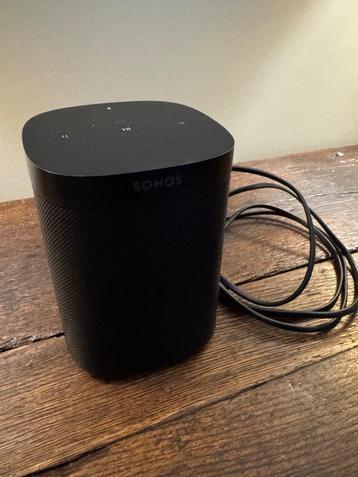 1 Sonos One A100 in zwarte uitvoering werkt perfect  beschikbaar voor biedingen