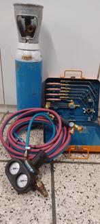 Branderset met nieuwe zuurstoffles ( Koopfles 20L), Ophalen, Nieuw