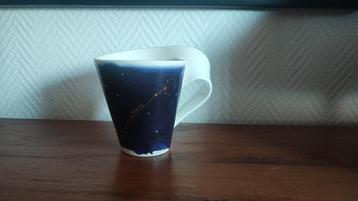 Koffietas sterrenbeeld Vis Villeroy&Boch NIEUW beschikbaar voor biedingen