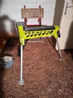 Draagbaar klemsysteem voor werkbank en bankschroef/schraag, Doe-het-zelf en Bouw, Steigers, Ophalen of Verzenden, Zo goed als nieuw