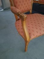 Antieke fauteuil, Huis en Inrichting, Fauteuils, Ophalen, Gebruikt, Stof