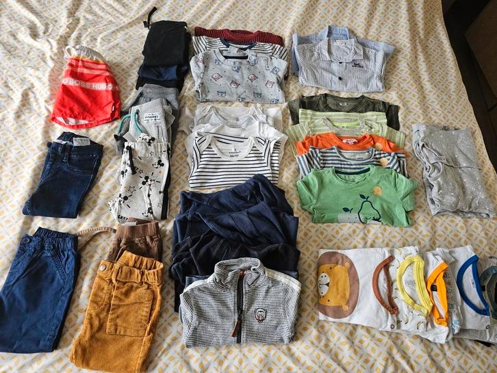 Pakket jongenskleren maat 86, Kinderen en Baby's, Kinderkleding | Kinder-kledingpakketten, Gebruikt, Ophalen