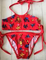 Bikini met Zeediertjes Print in Supermooie Rode Kleur, Bikiniset, Nieuw, Ophalen of Verzenden, Meisje