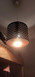 2 lampenkappen ikea, Enlèvement, Comme neuf, Noir