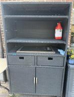 Servicekast/opbergkast, Tuin en Terras, Ophalen, Gebruikt, Kunststof