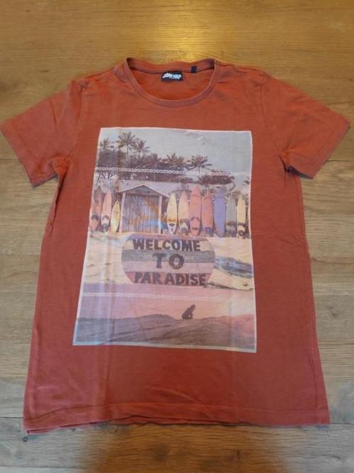 rode t-shirt Urban Wave, Kinderen en Baby's, Kinderkleding | Maat 164, Zo goed als nieuw, Jongen, Ophalen of Verzenden