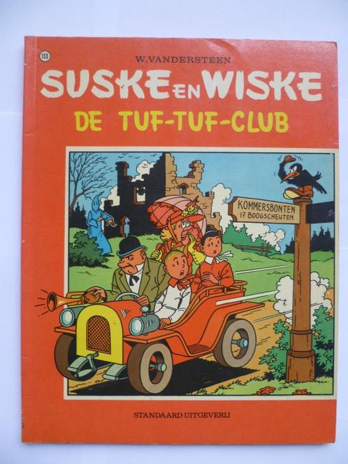 S&W 1E DRUK NR:133"DE TUF-TUF-CLUB"UIT 1972, Boeken, Stripverhalen, Gelezen, Eén stripboek, Ophalen of Verzenden
