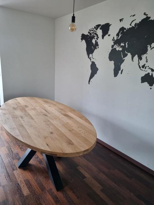 TABLE A MANGER EN CHÊNE CLAIRE, Huis en Inrichting, Tafels | Eettafels, Nieuw, 100 tot 150 cm, 200 cm of meer, Vijf personen of meer