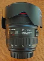 Objectif Canon 24-70 L f4 IS USM, Ophalen of Verzenden, Zo goed als nieuw, Standaardlens, Zoom