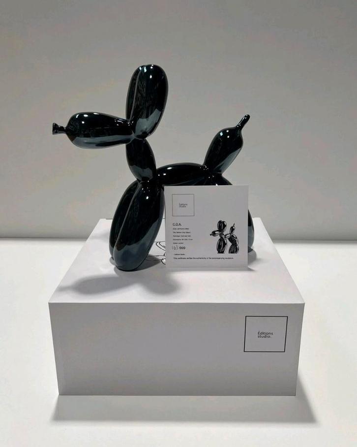 Balloon Dog Jeff Koons (After), Antiquités & Art, Art | Objets design, Enlèvement