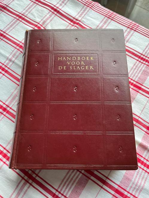 Handboek voor de slager. Drs. J. W. Baretta. 1955, Antiek en Kunst, Antiek | Boeken en Manuscripten, Ophalen