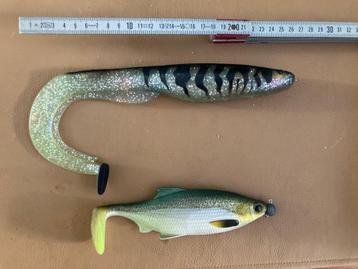 Gator Gum Catfish 35cm,  Westin Ricky The Roach beschikbaar voor biedingen