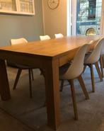 Grande table -Big wood dinning table - very good condition, Huis en Inrichting, Ophalen, Zo goed als nieuw