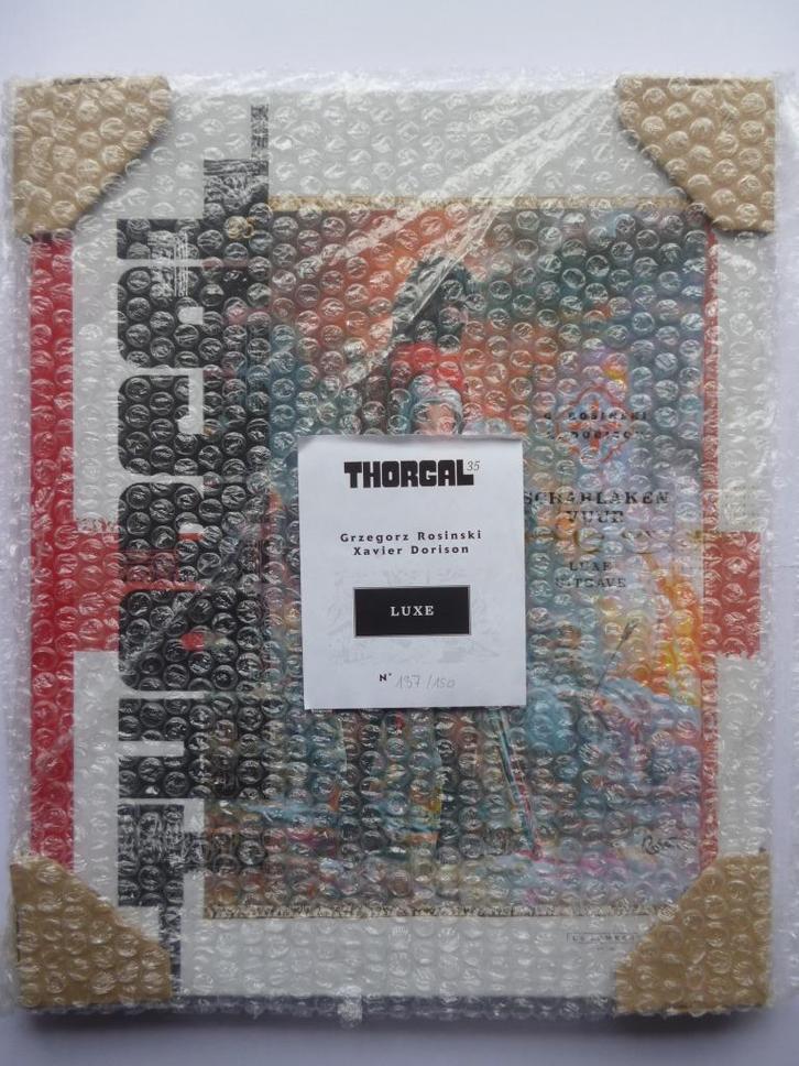 Thorgal 35. Scharlaken vuur (2016) Luxe HC + ex-libris, Boeken, Stripverhalen, Nieuw, Eén stripboek, Ophalen of Verzenden