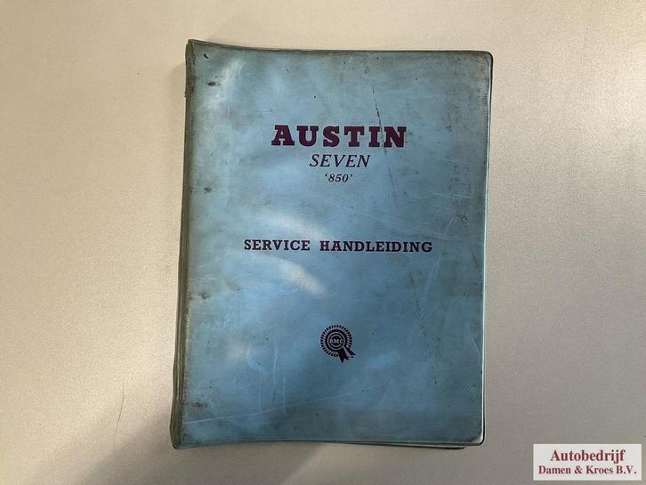 Service Handleiding Austin Seven publication order no. Nr. A, Autos : Divers, Modes d'emploi & Notices d'utilisation, Enlèvement ou Envoi