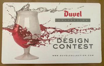 bierviltje Duvel viltje "Design contest" beschikbaar voor biedingen