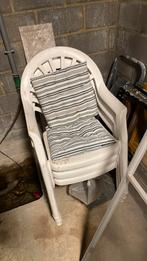 Ensemble de 4 chaises de jardin avec coussins, Jardin & Terrasse, Enlèvement ou Envoi, Utilisé