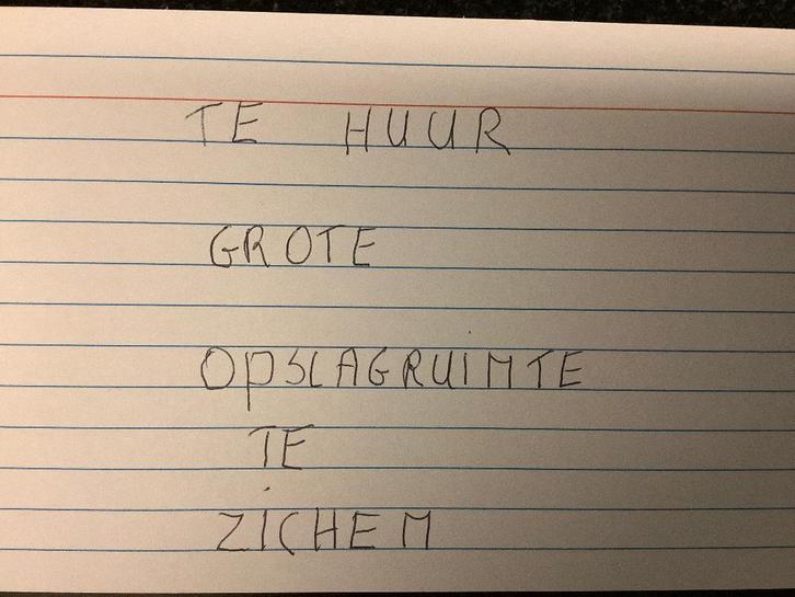 Te huur grote opslagruimte te Zichem, Zakelijke goederen, Bedrijfs Onroerend goed, Bedrijfsruimte, Huur