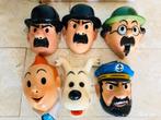 Tintin : 6 masques César 1973..........., Ophalen, Kuifje, Gebruikt, Overige typen