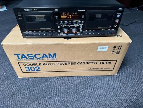 Tascam professioneel tape deck (2 stuks), Audio, Tv en Foto, Cassettedecks, Dubbel, Overige merken, Auto-reverse, Tiptoetsen, High speed dubbing
