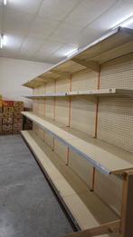 Magazijn/winkel rekken dubbele kant (per meter), Ophalen