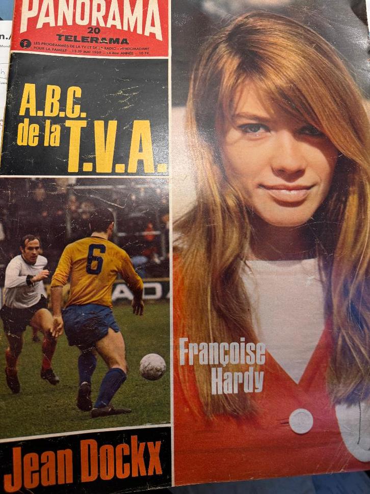 Françoise HARDY, mei 1969, PANORAMA, Verzamelen, Tijdschriften, Kranten en Knipsels, Verzenden