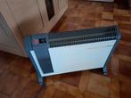Perfect werkend electrisch vuurtje en ventilator op voet, Ophalen, Zo goed als nieuw