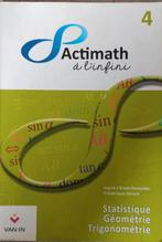 Actimath à l'infini 4: 2 livres, Enlèvement ou Envoi, Van in, Utilisé, Secondaire