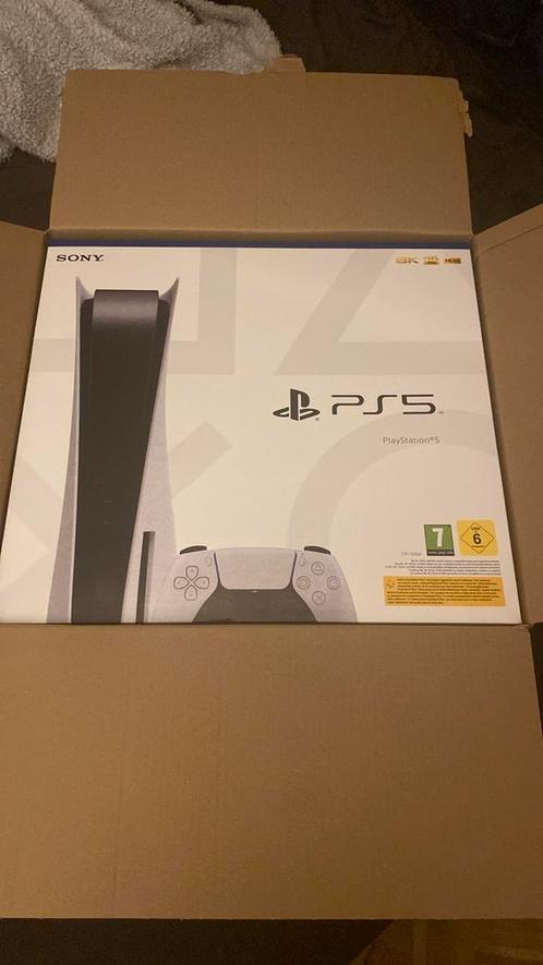PlayStation 5 (neuve), Games en Spelcomputers, Spelcomputers | Sony PlayStation 5, Zo goed als nieuw, Playstation 5, Ophalen