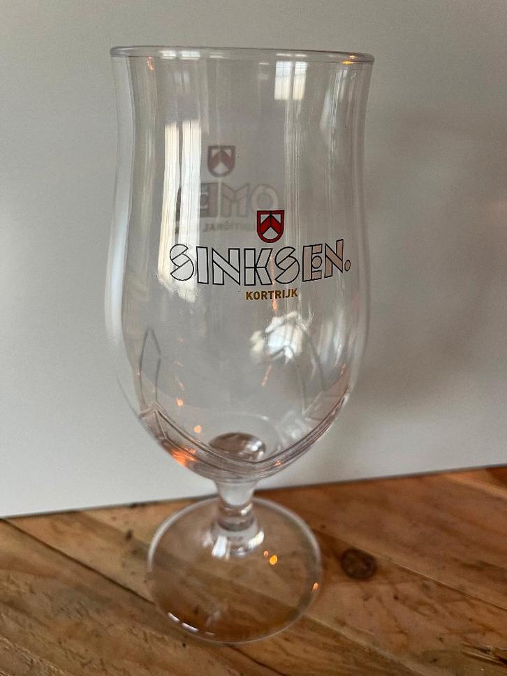 Omer Sinksen, Verzamelen, Biermerken, Nieuw, Glas of Glazen, Ophalen of Verzenden