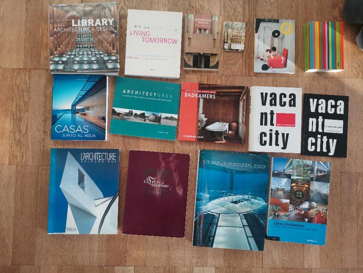 Lot livres d’architecture & design d’intérieur, Livres, Art & Culture | Architecture, Utilisé, Architecture général, Enlèvement