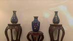 NICELY VINTAGE BLUE CLOISONNÉ SET WITH BIG SIZE, Antiek en Kunst, Ophalen