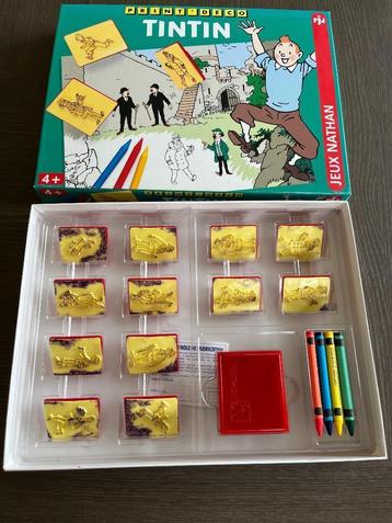 Kuifje/TinTin stempeldoos Jeux Nathan beschikbaar voor biedingen
