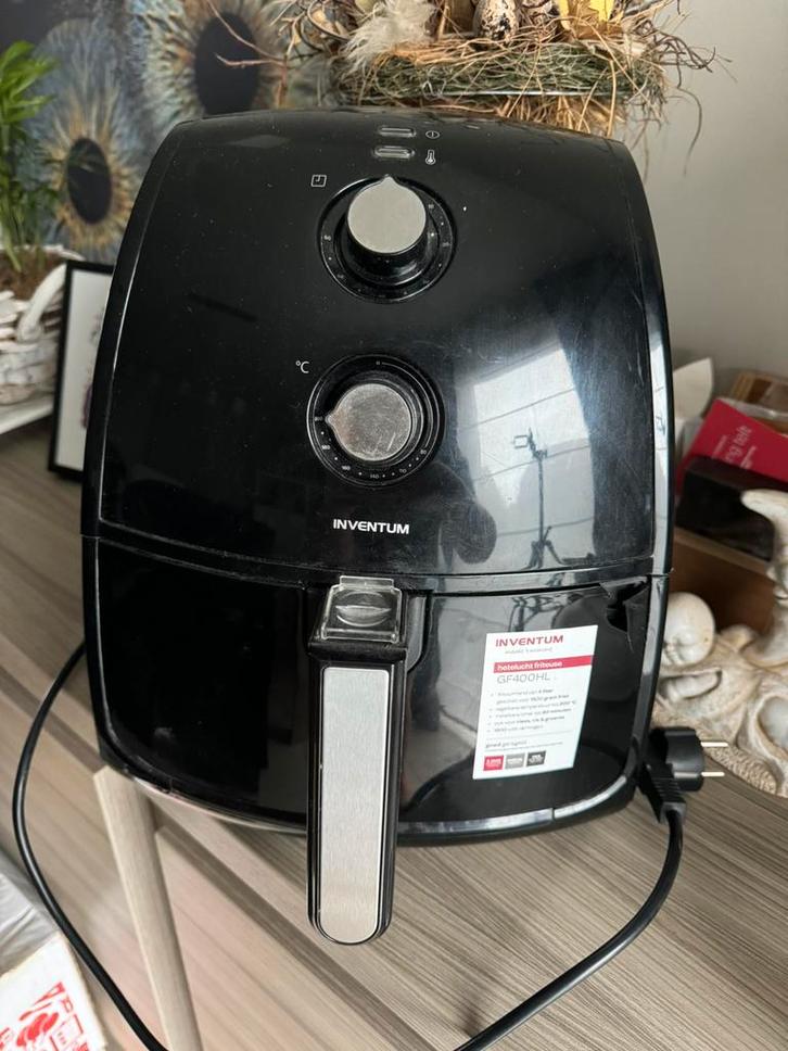 Airfyer inventum 4L / 1500 watt, Electroménager, Friteuses à air, Utilisé, Friteuse à air, 1500 grammes ou plus, Enlèvement