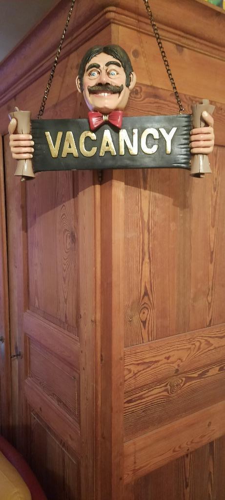 Décoration "Mister Vacancy", Tuin en Terras, Tuinwanddecoratie, Nieuw, Ophalen