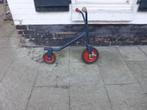antiek ijzersterk kinderfiets trapfietsje met houten zitje, Ophalen