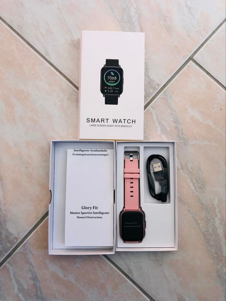 Montre connectée, Neuf, Rose