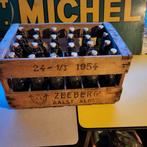 Zeeberg 1954 kompleet met 24 Zeeberg flessen, Verzamelen, Biermerken, Flesje(s), Ophalen of Verzenden, Zo goed als nieuw
