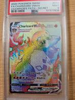 Charizard VMAX 2020 PSA9, Hobby en Vrije tijd, Verzamelkaartspellen | Pokémon, Ophalen, Zo goed als nieuw, Losse kaart, Foil
